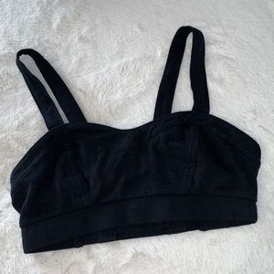 XS American Eagle Outfitters AE strappy black bralette